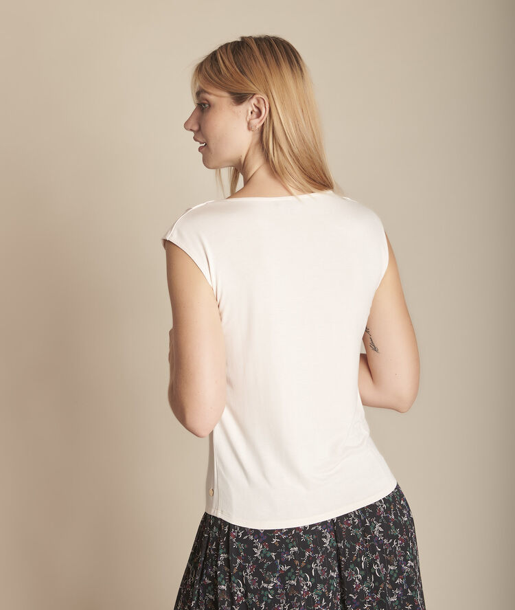 Neptune powder pink v-neck blouse pink sand.