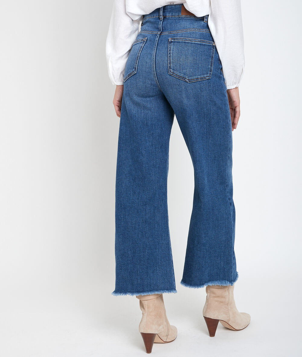 Pina wide leg jeans brut used.