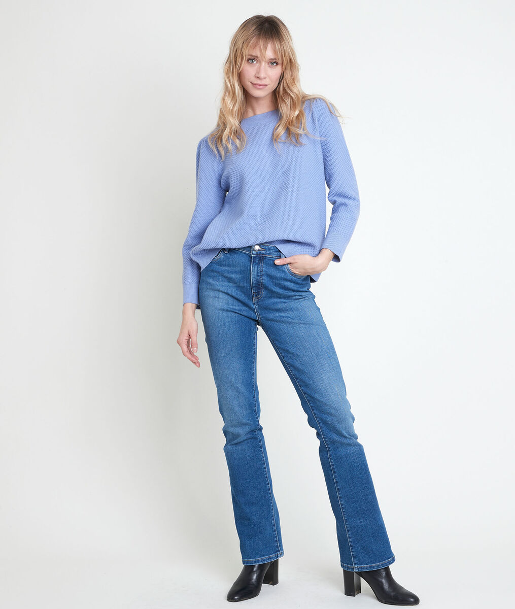 Amore lavender decorative knit jumper | 1-2-3 Amore lavender decorative knit jumper PhotoZ | 1-2-3