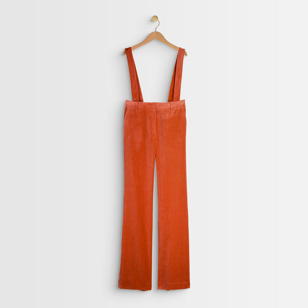 Milo velvet trousers goyave.