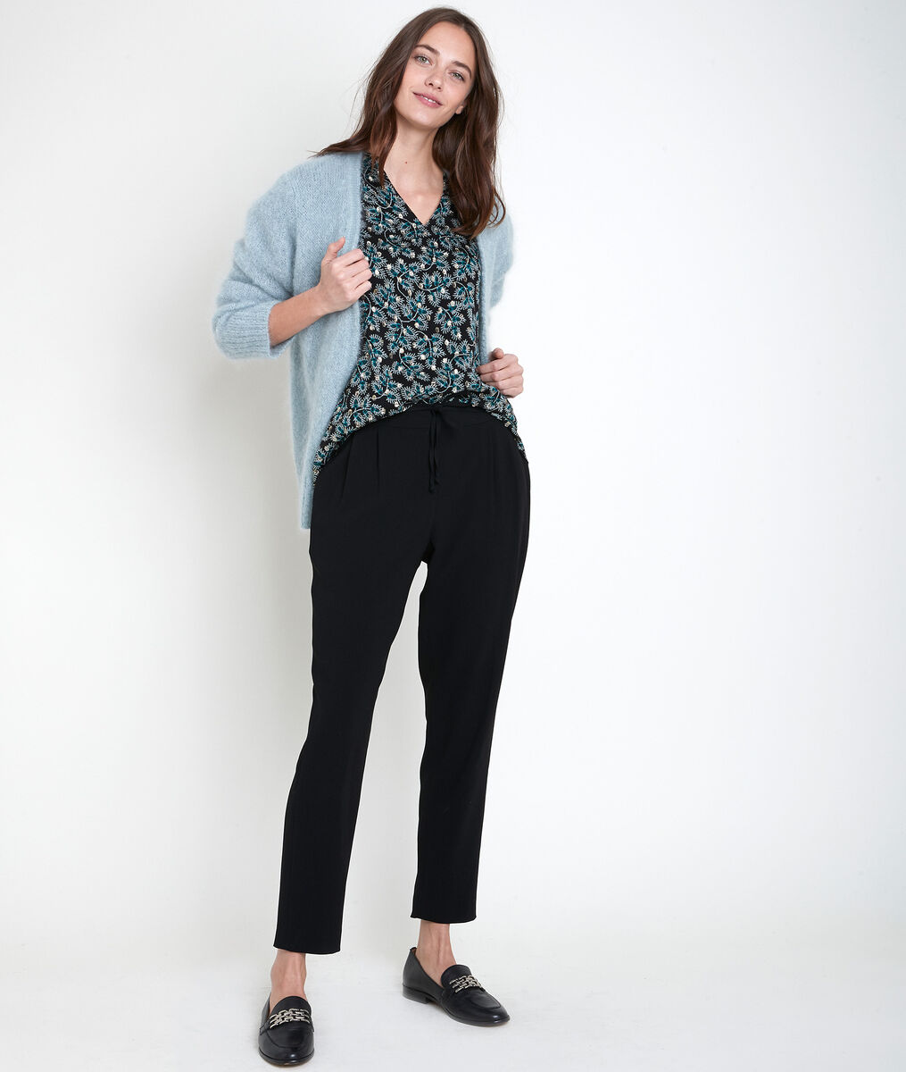Rozelle celadon mohair blend cardigan | 1-2-3 Rozelle celadon mohair blend cardigan PhotoZ | 1-2-3