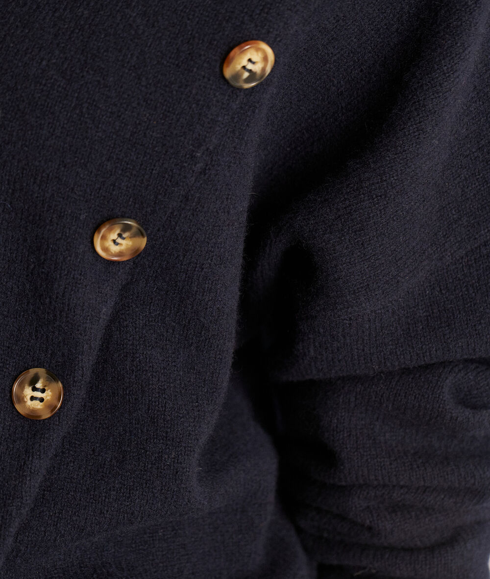 Beverly navy blue responsible wool round-neck jumper PhotoZ | 1-2-3