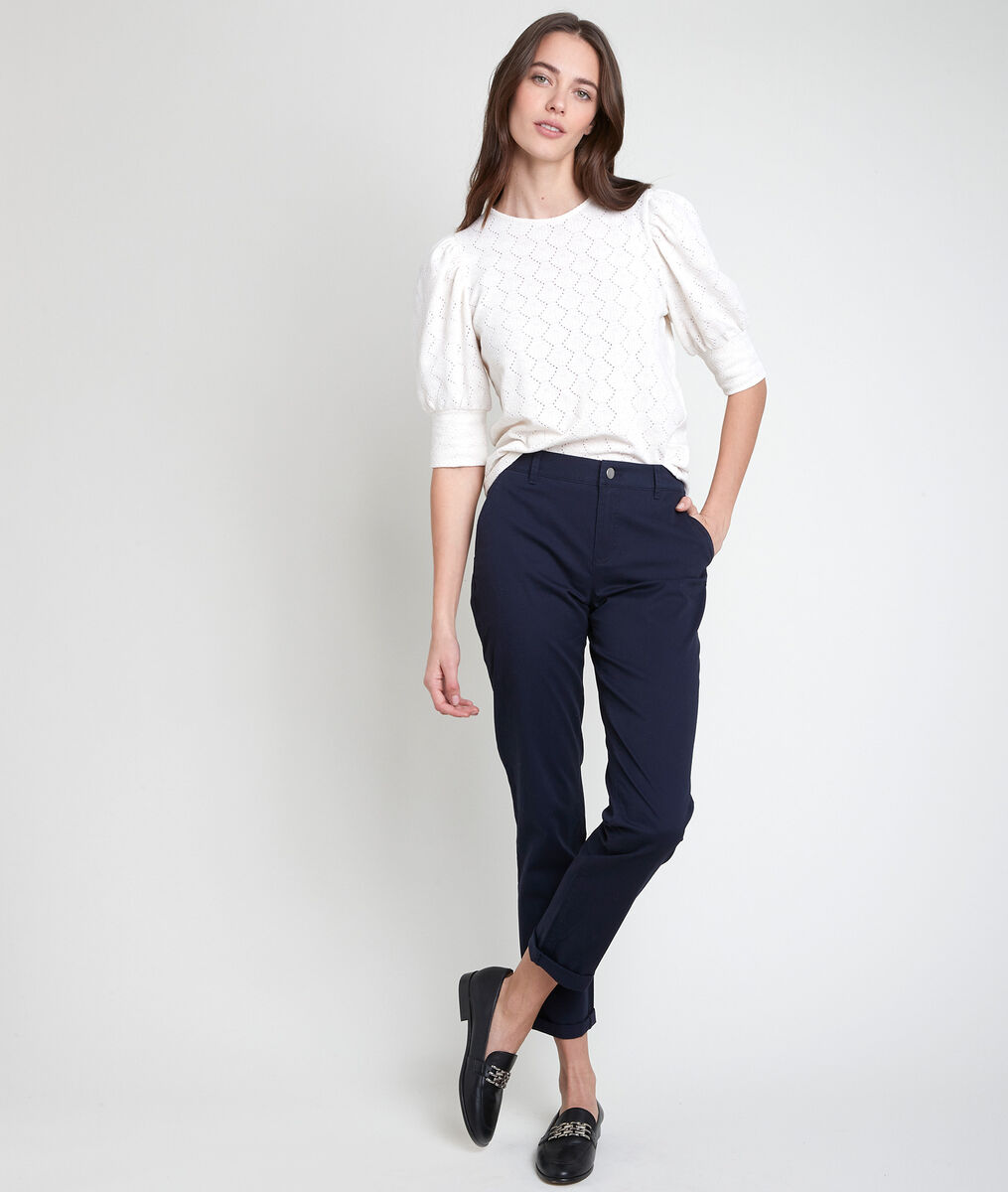 Francis navy chinos | 1-2-3 Francis navy chinos PhotoZ | 1-2-3