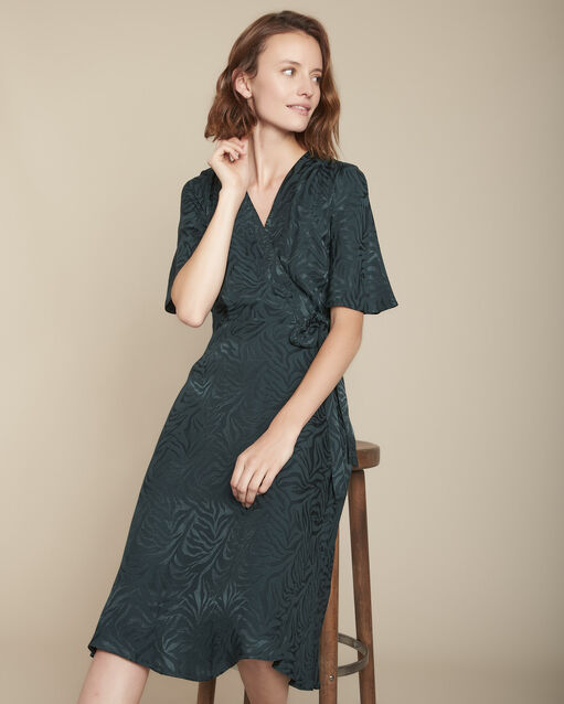 Roda cypress fluid jacquard dress (2) - Maison 123