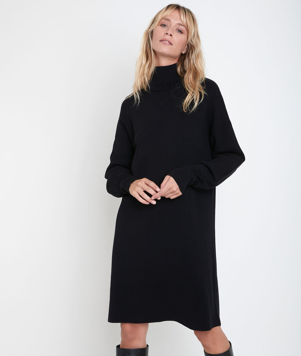 Radya knit dress noir.