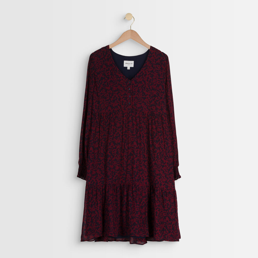 Nikita floral print dress rose.