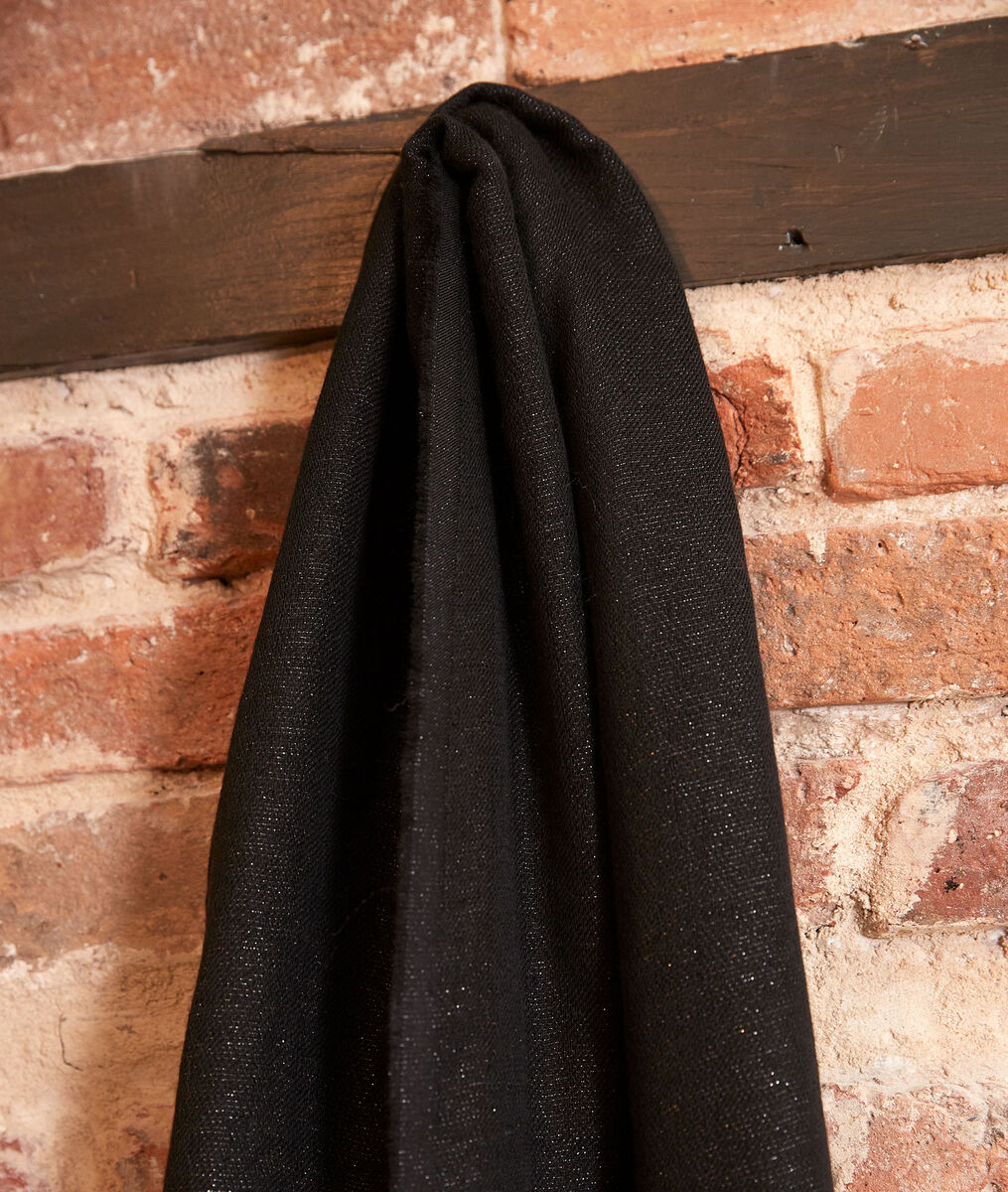 Hanais shimmery black scarf | 1-2-3 Hanais shimmery black scarf PhotoZ | 1-2-3