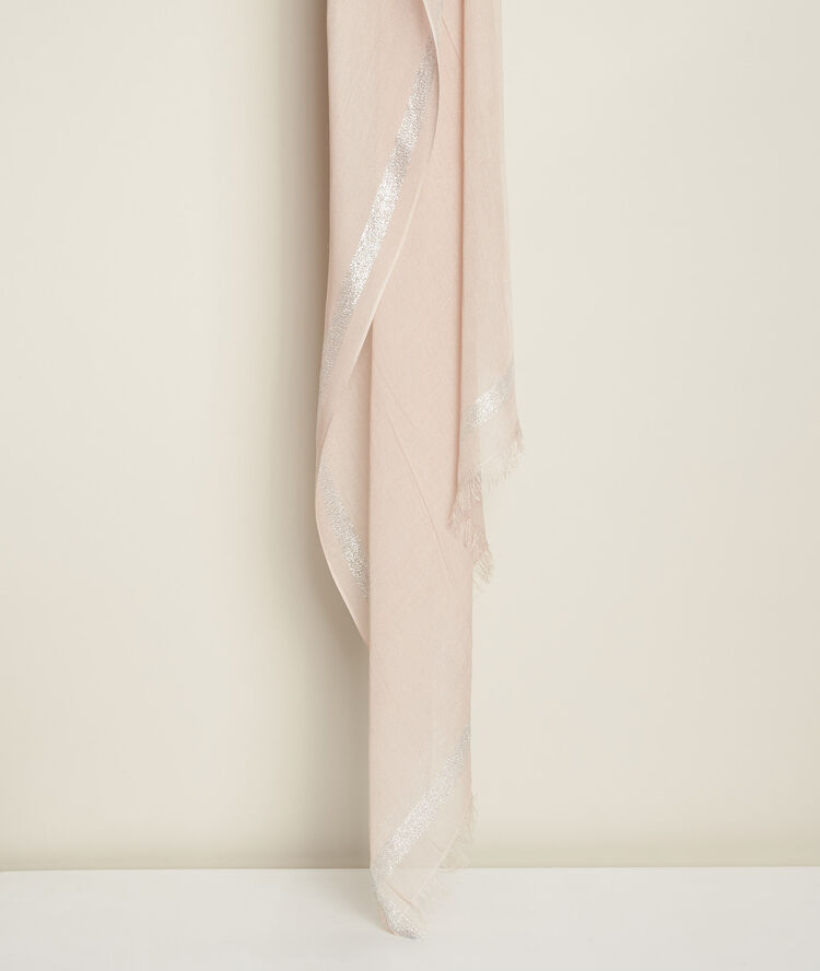 Orelia nude lurex scarf nude.