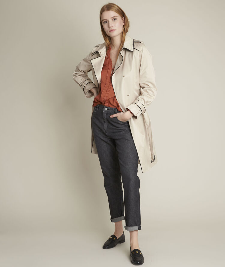 Elonie silk blouse watermelon.