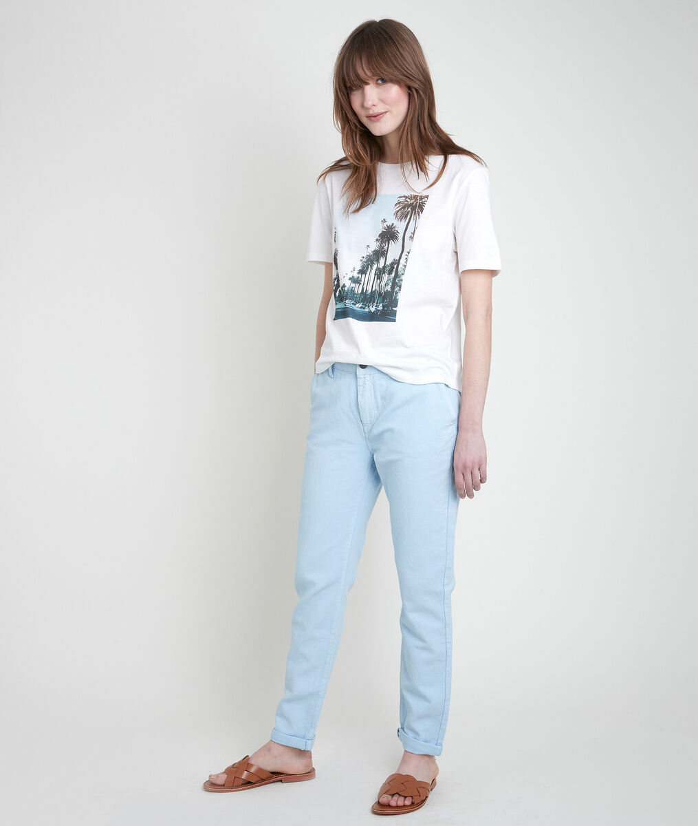 IPALME printed landscape T-shirt | 1-2-3 IPALME printed landscape T-shirt PhotoZ | 1-2-3