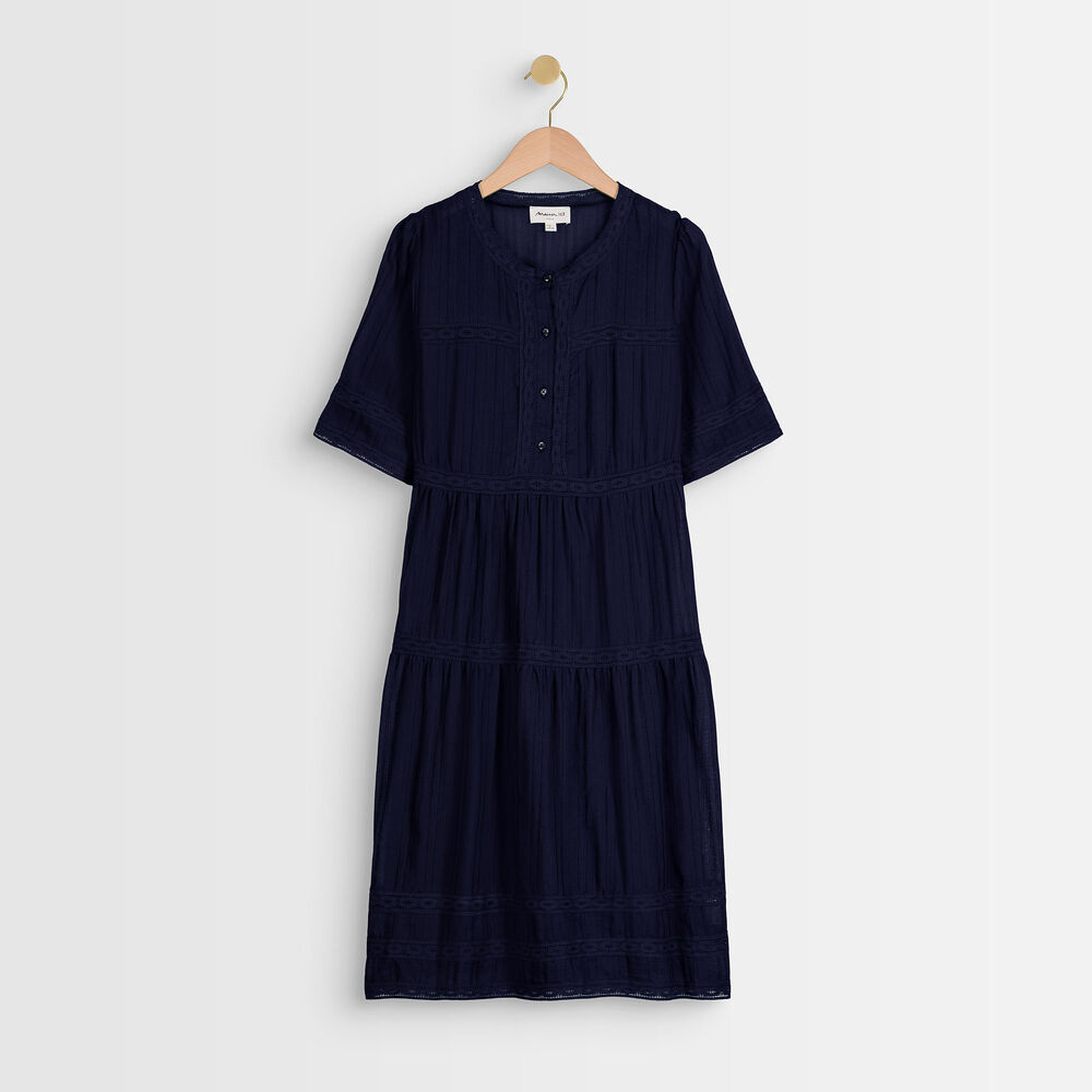 Corelia navy lace dress navy blue.