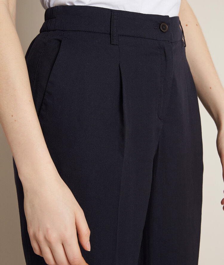 Idylle navy chinos navy blue.
