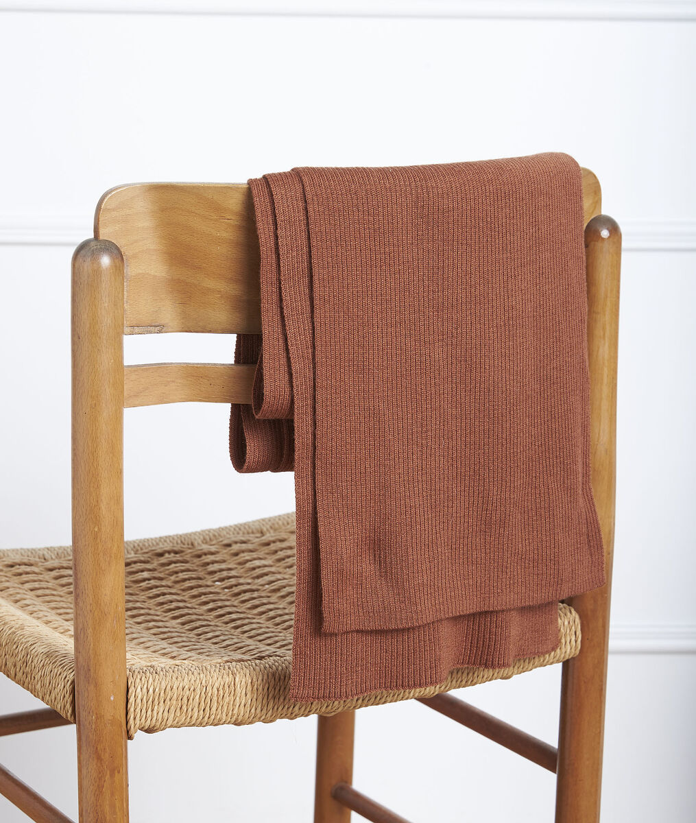 Gloraline mahogany ribbed scarf | 1-2-3 Gloraline mahogany ribbed scarf PhotoZ | 1-2-3