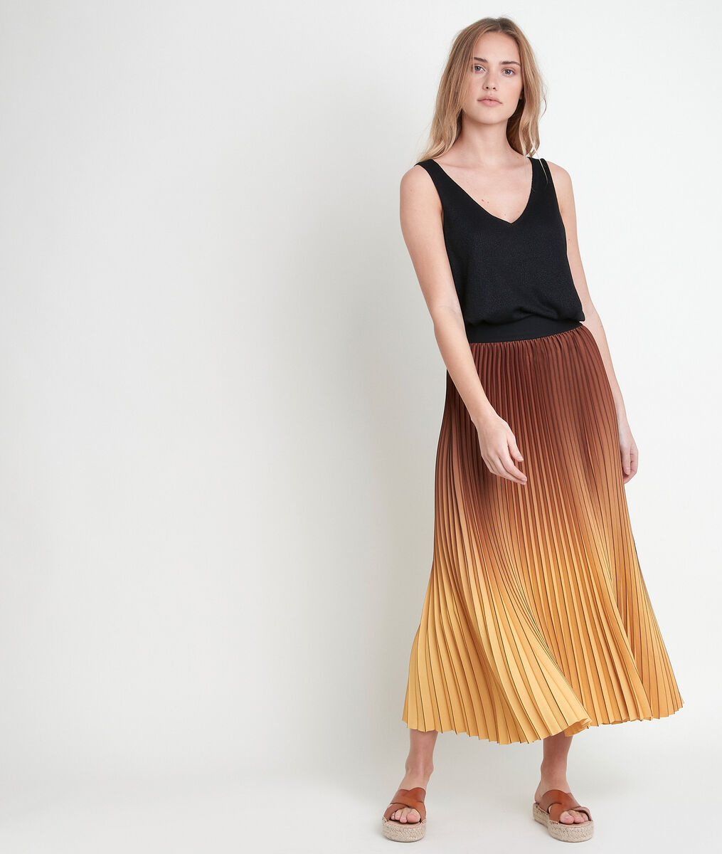 EMELIA tie-dye pleated skirt | 1-2-3 EMELIA tie-dye pleated skirt PhotoZ | 1-2-3