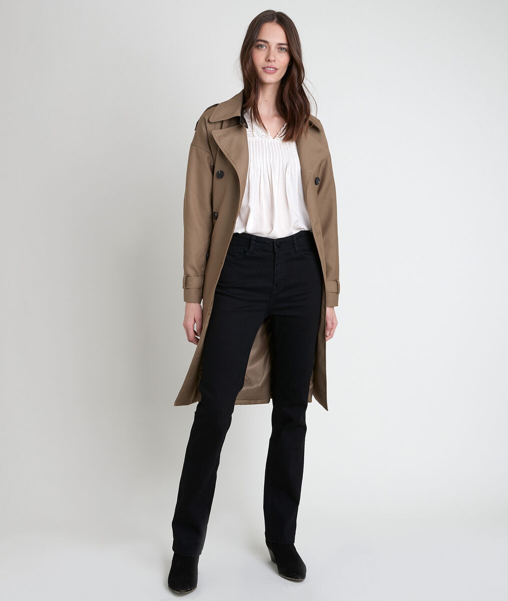 Victoria beige 3/4-length trench coat | 1-2-3 Victoria beige 3/4-length trench coat PhotoZ | 1-2-3