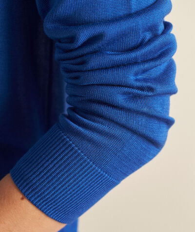 BETTINA royal blue viscose jumper PhotoZ | 1-2-3