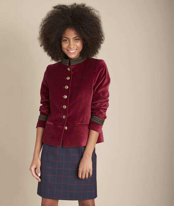 Bella velvet jacket | 1-2-3 Bella velvet jacket PhotoZ | 1-2-3