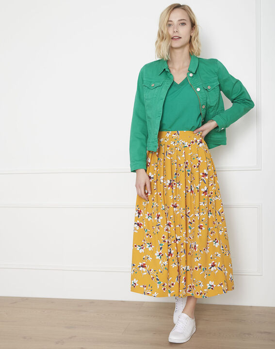 Vivace green dual-material top | 1-2-3 Vivace green dual-material top PhotoZ | 1-2-3