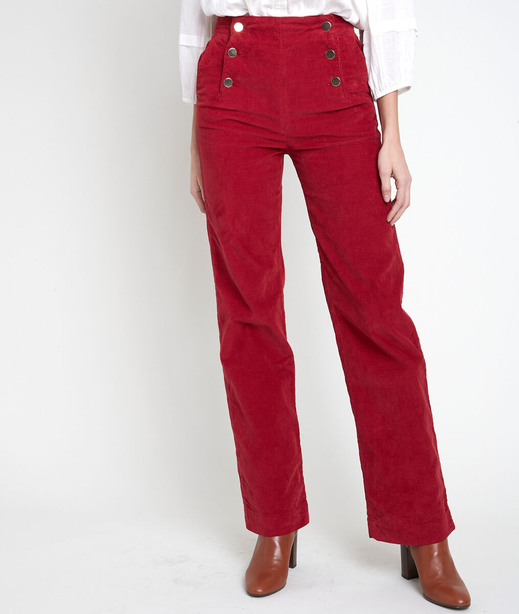 HUBERT red sailor trousers | 1-2-3 HUBERT red sailor trousers PhotoZ | 1-2-3
