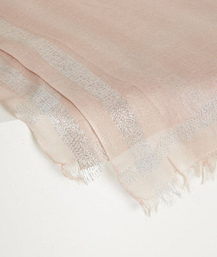 Orelia nude lurex scarf nude.