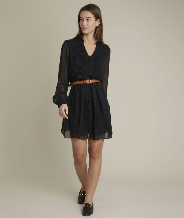 Coralie pleated silk dress | 1-2-3 Coralie pleated silk dress PhotoZ | 1-2-3