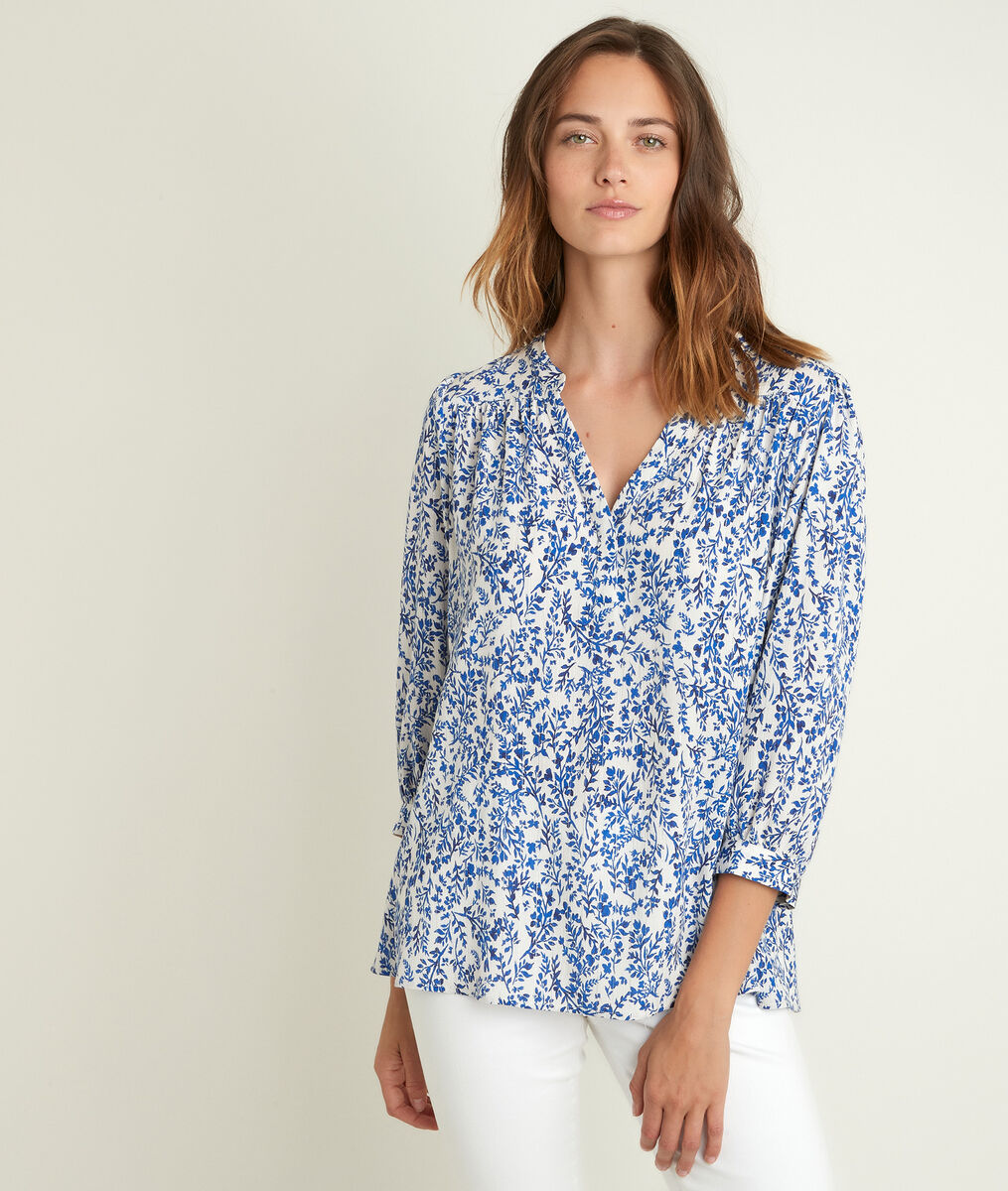 Elsa bis printed blouse | 1-2-3 Elsa bis printed blouse PhotoZ | 1-2-3