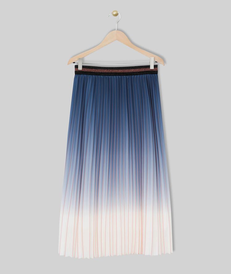 Basile pleated skirt white.