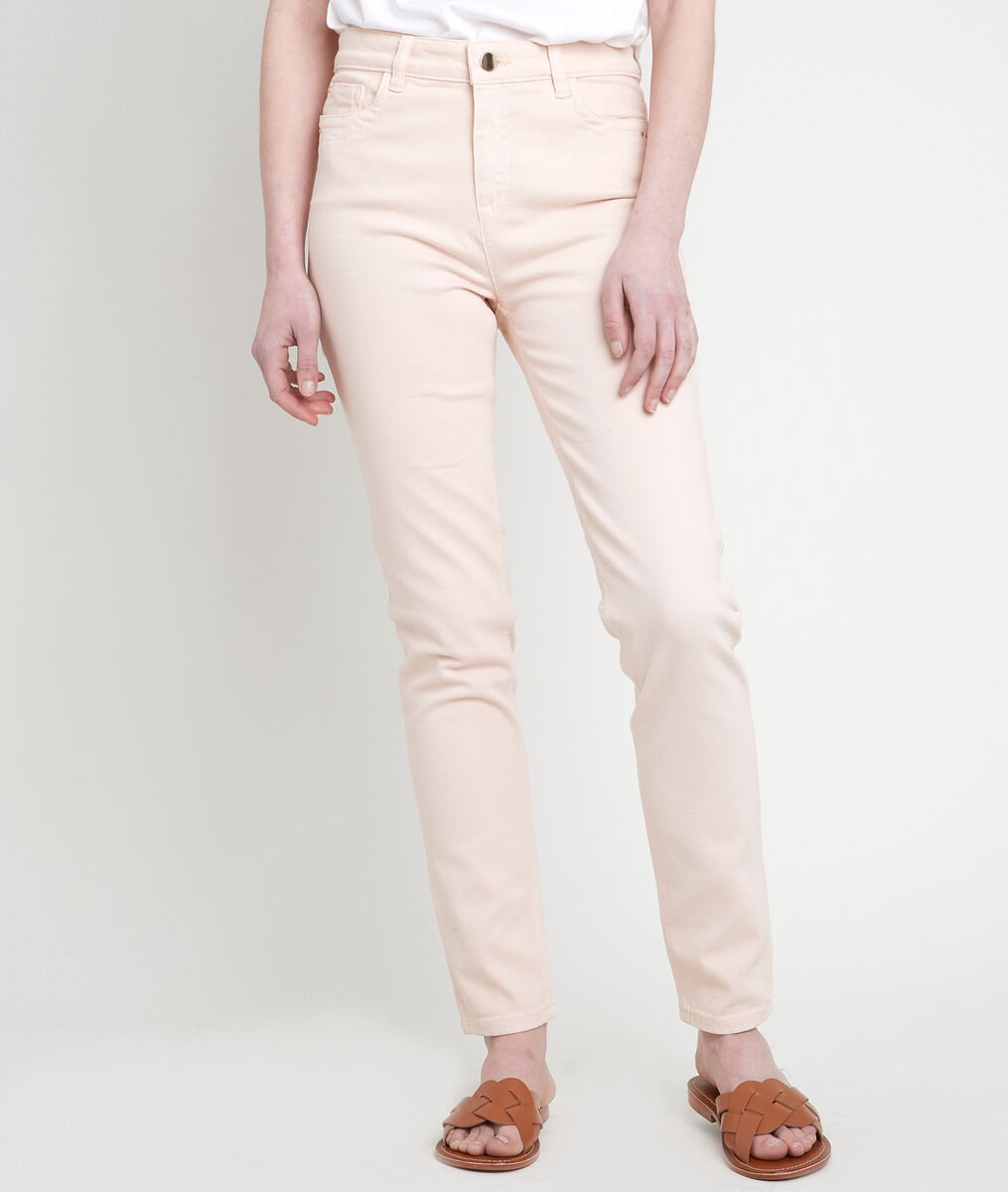 The iconic SUZY slim-fit jeans in peach-coloured recycled cotton | 1-2-3 The iconic SUZY slim-fit jeans in peach-coloured recycled cotton PhotoZ | 1-2-3