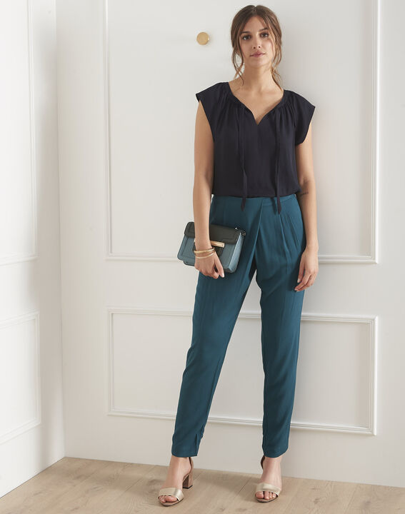 Gilly straight-legged fluid trousers | 1-2-3 Gilly straight-legged fluid trousers PhotoZ | 1-2-3