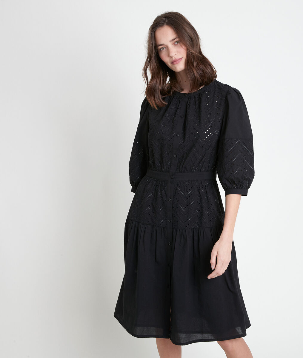 LATIFA embroidered black dress | 1-2-3 LATIFA embroidered black dress PhotoZ | 1-2-3