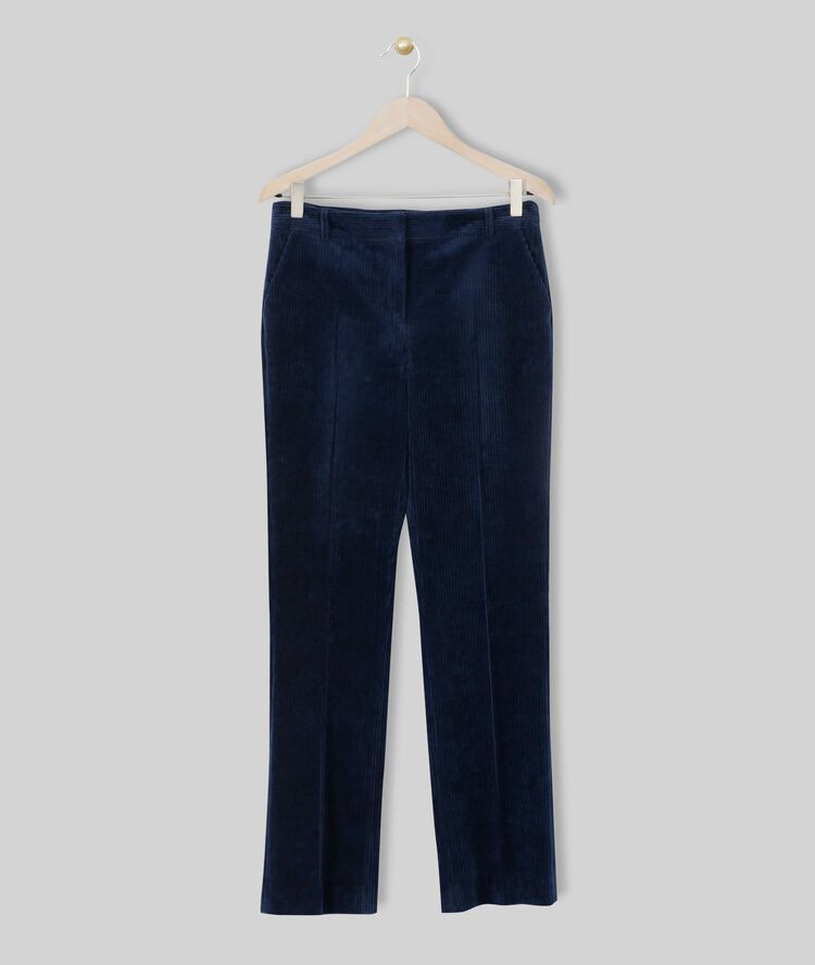 Edison corduroy trousers navy.
