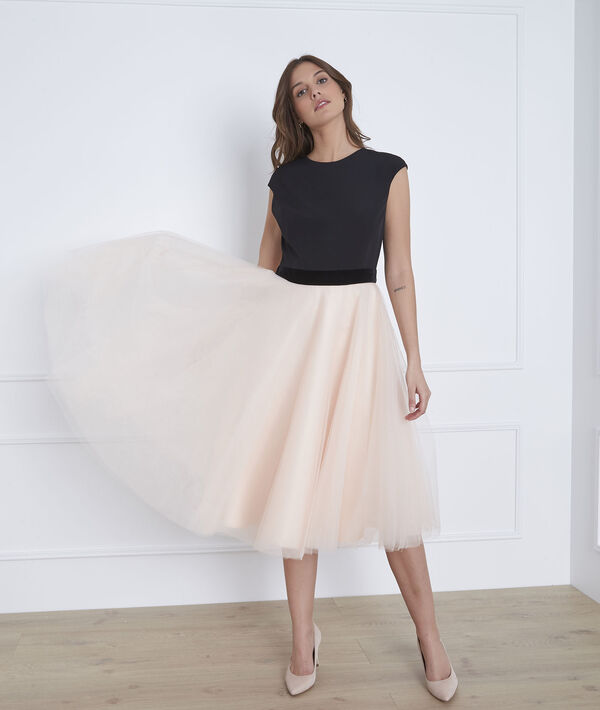 Haupe Two Fabric Tulle Dance Dress Women Maison 123