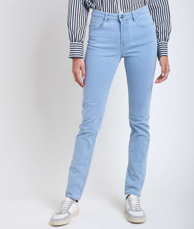 Suzy: our original slim-fit stone-washed jeans double stone.