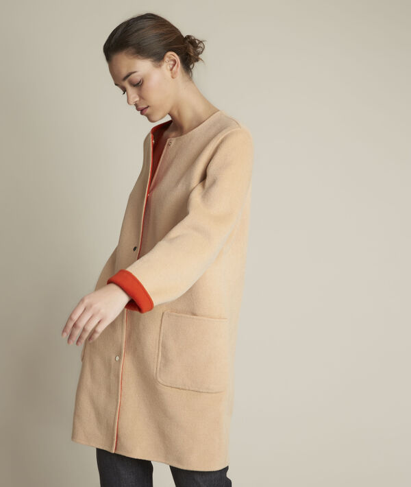 Saelle reversible wool coat | 1-2-3 Saelle reversible wool coat PhotoZ | 1-2-3