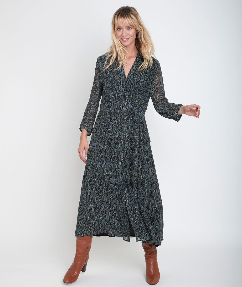 Carola printed maxi dress | 1-2-3 Carola printed maxi dress PhotoZ | 1-2-3