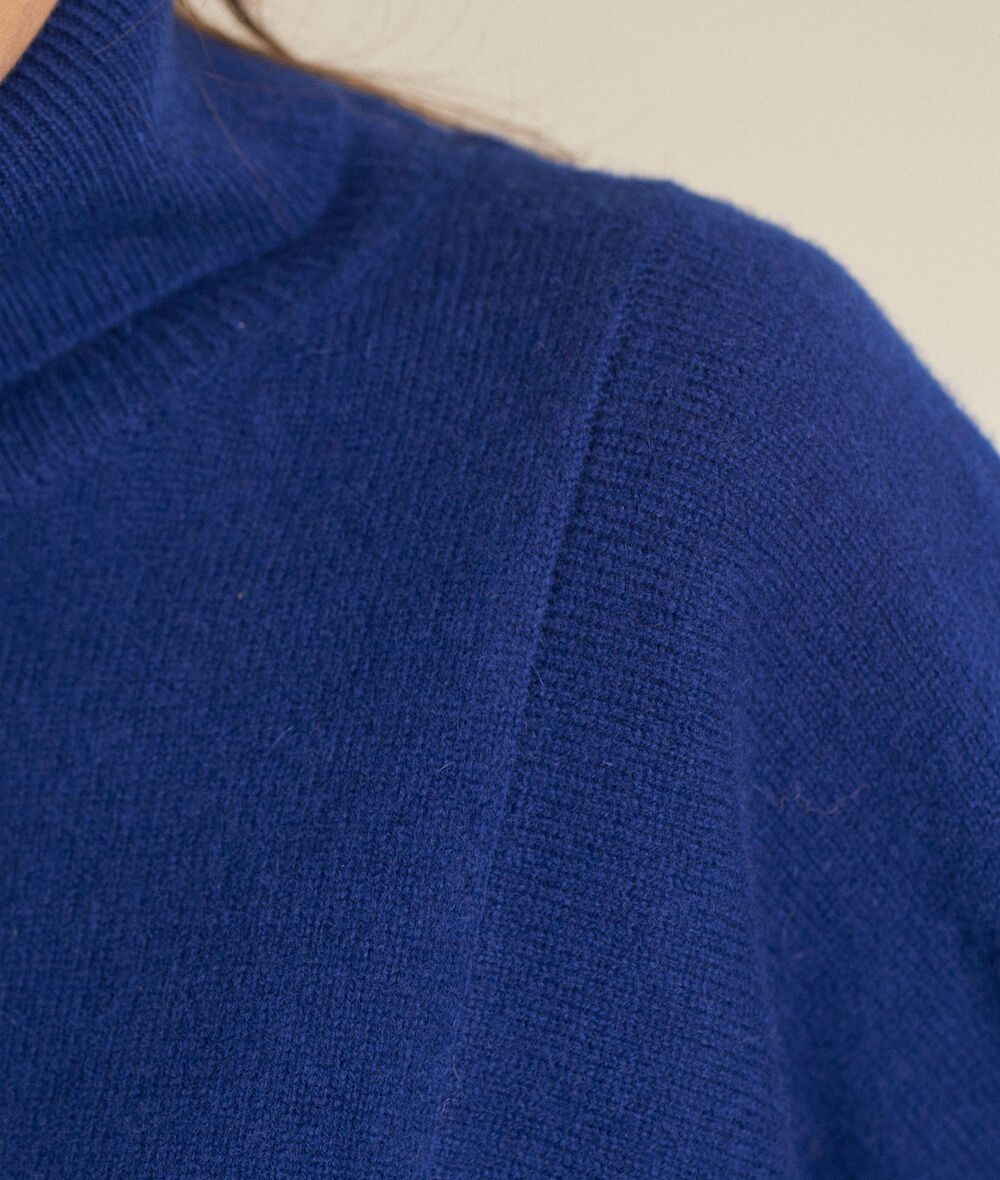 BASTIAN blue responsible wool pullover PhotoZ | 1-2-3
