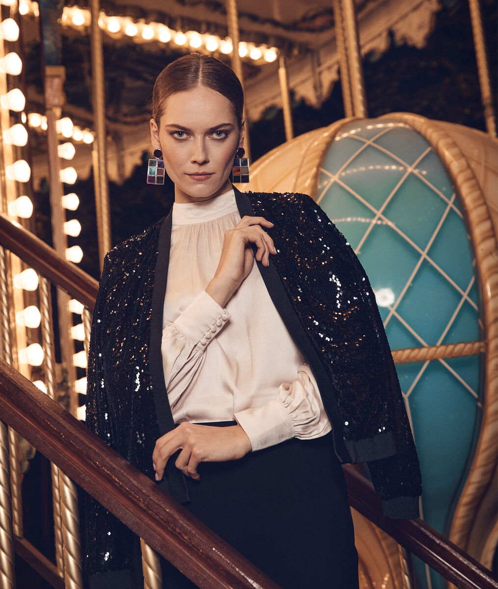 Tessa glitter jacket | 1-2-3 Tessa glitter jacket PhotoZ | 1-2-3