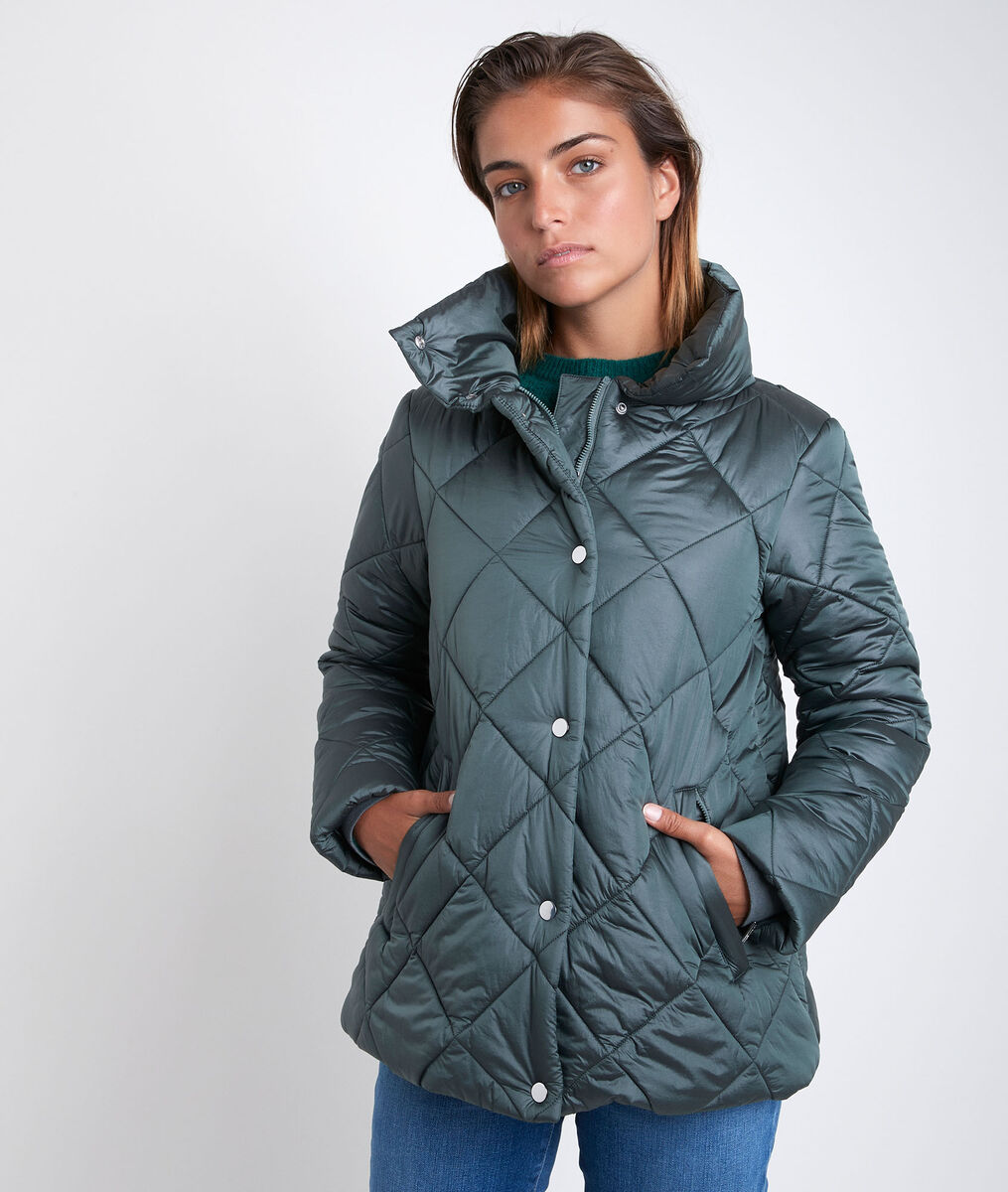 Bemi high neck short down jacket | 1-2-3 Bemi high neck short down jacket PhotoZ | 1-2-3