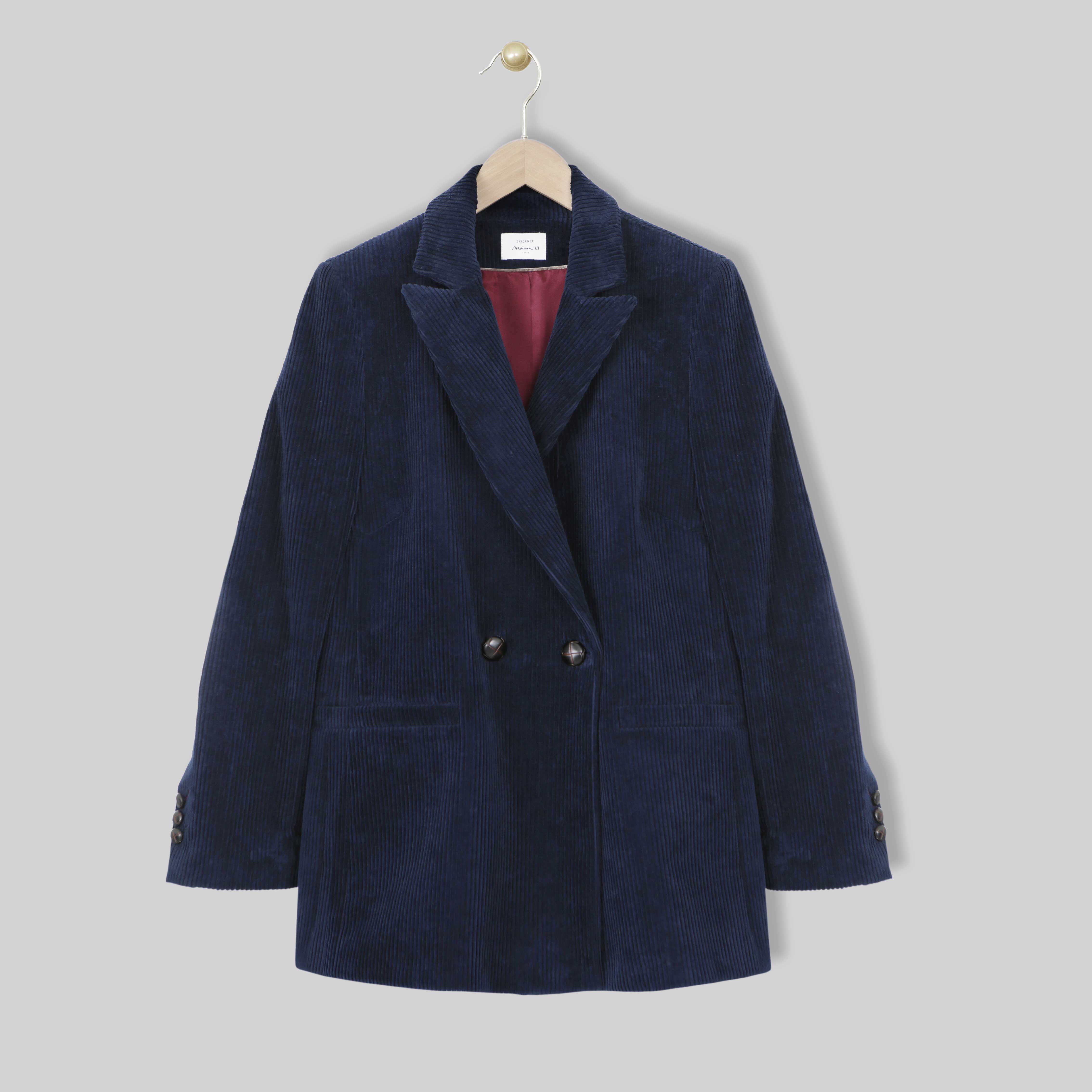 navy cord jacket
