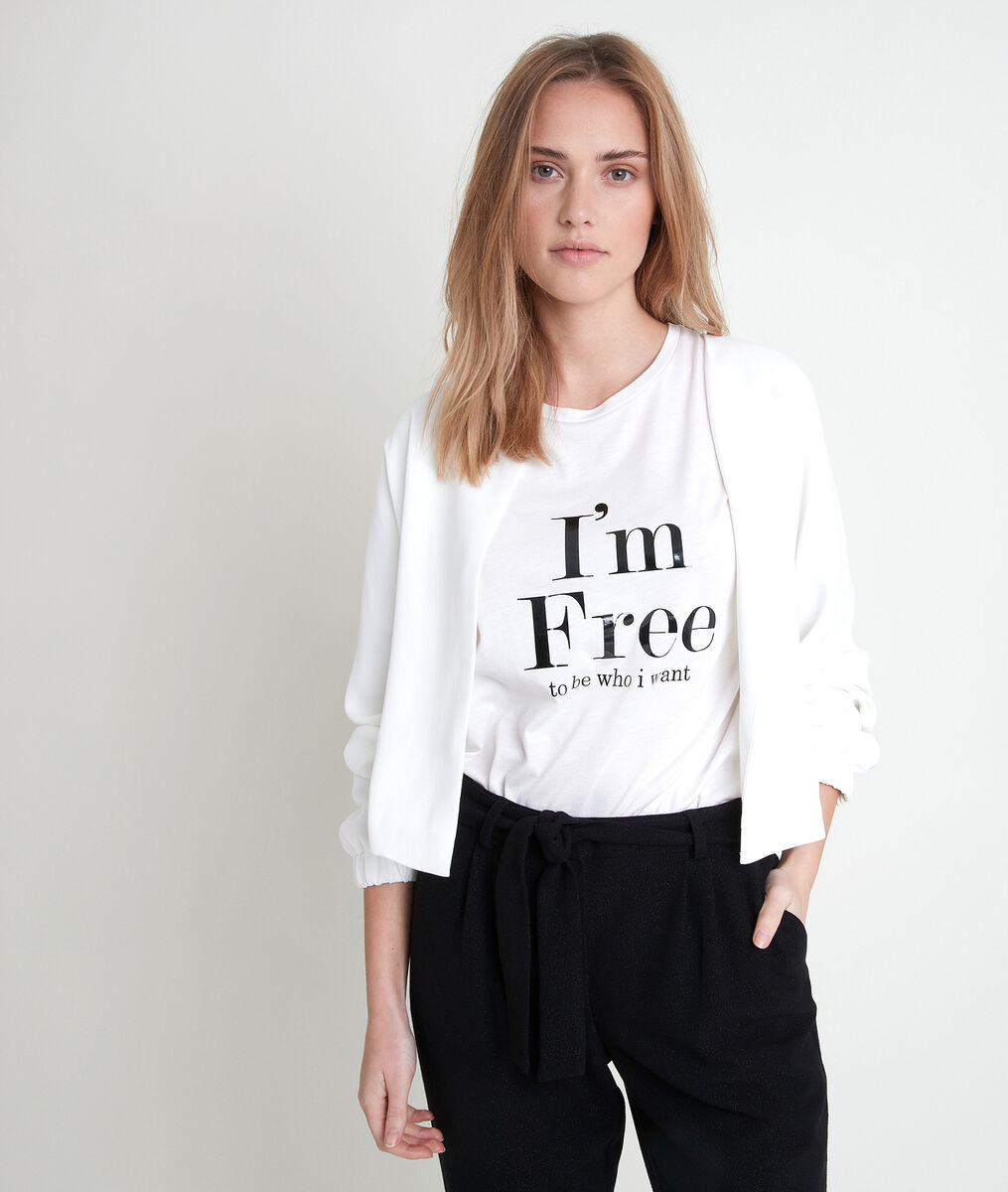 TAYA ecru crepe jacket | 1-2-3 TAYA ecru crepe jacket PhotoZ | 1-2-3