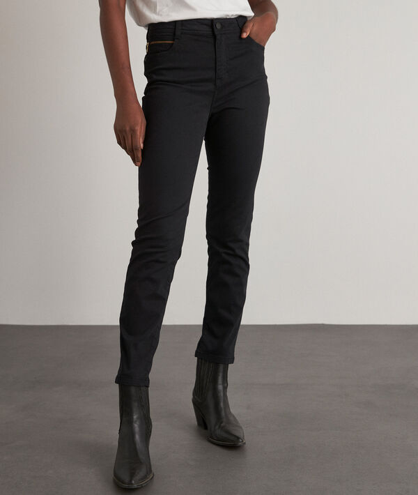 Sultan iconic black 7/8 slim jeans | 1-2-3 Sultan iconic black 7/8 slim jeans PhotoZ | 1-2-3
