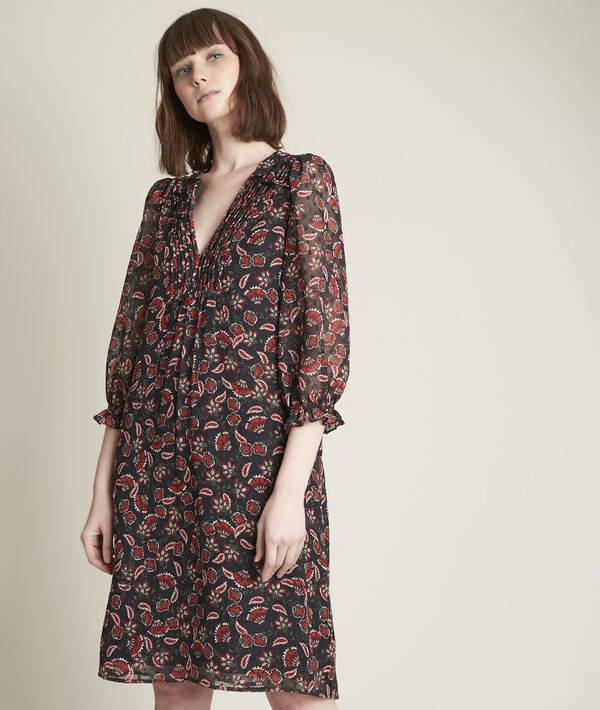 Claudia short printed dress | 1-2-3 Claudia short printed dress PhotoZ | 1-2-3