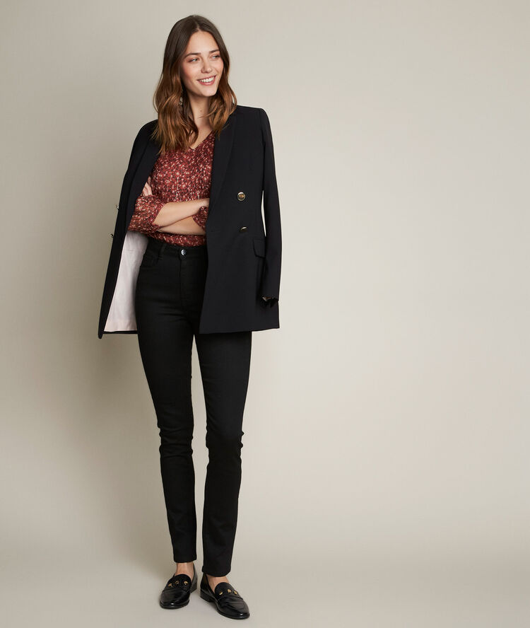 Elissandre printed jeans pale pink.