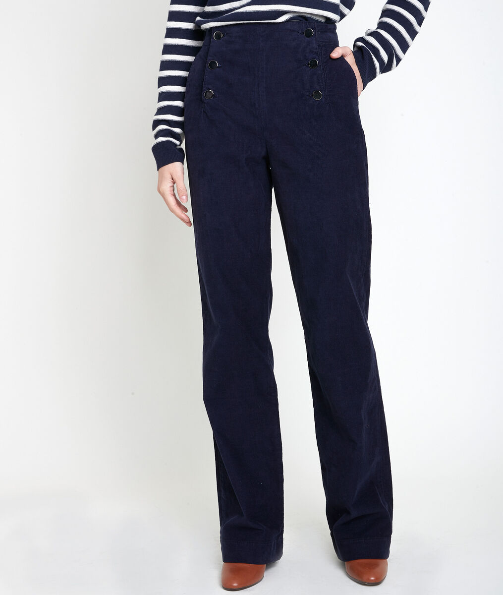 HUBERT corduroy sailor trousers | 1-2-3 HUBERT corduroy sailor trousers PhotoZ | 1-2-3