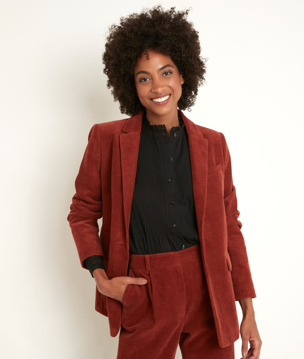 Tamima long velvet jacket | 1-2-3 Tamima long velvet jacket PhotoZ | 1-2-3
