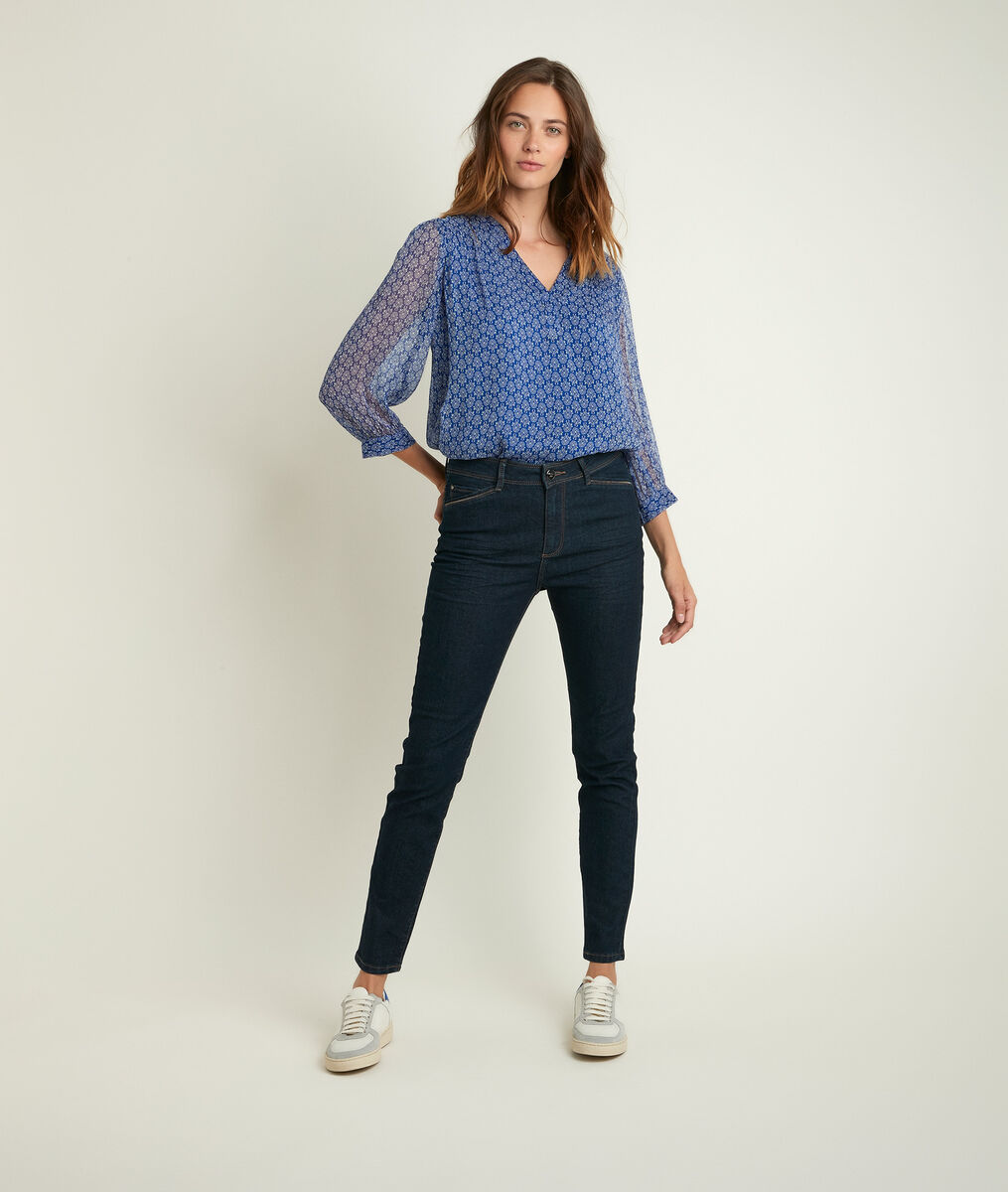 Elsa bis printed blouse | 1-2-3 Elsa bis printed blouse PhotoZ | 1-2-3