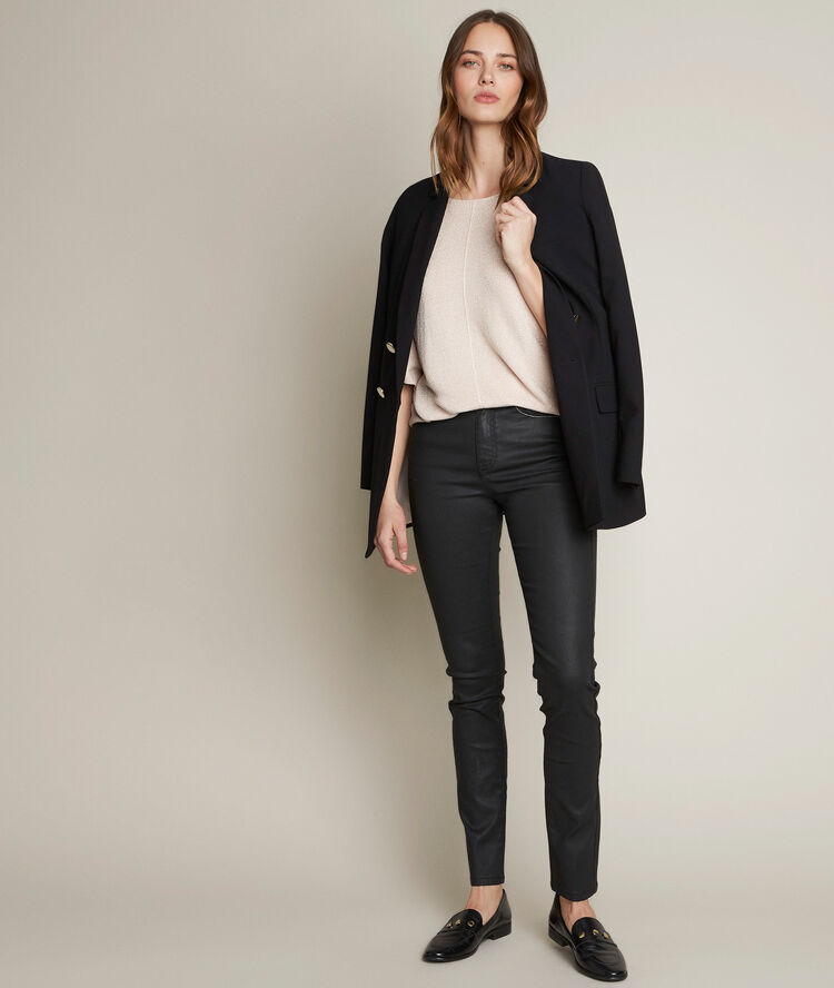 Diane sparkly nude pullover nude.