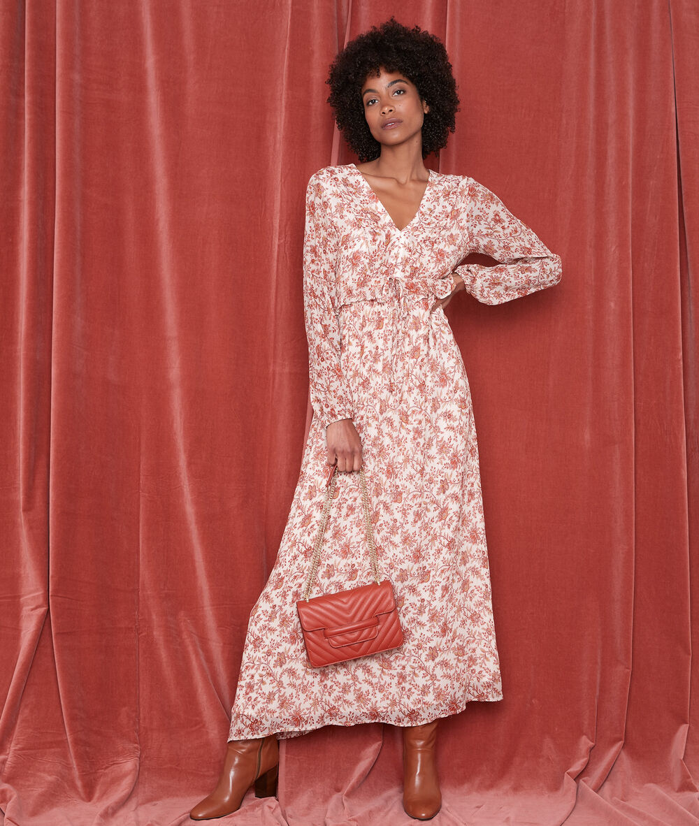 Nao printed maxi dress cannelle.