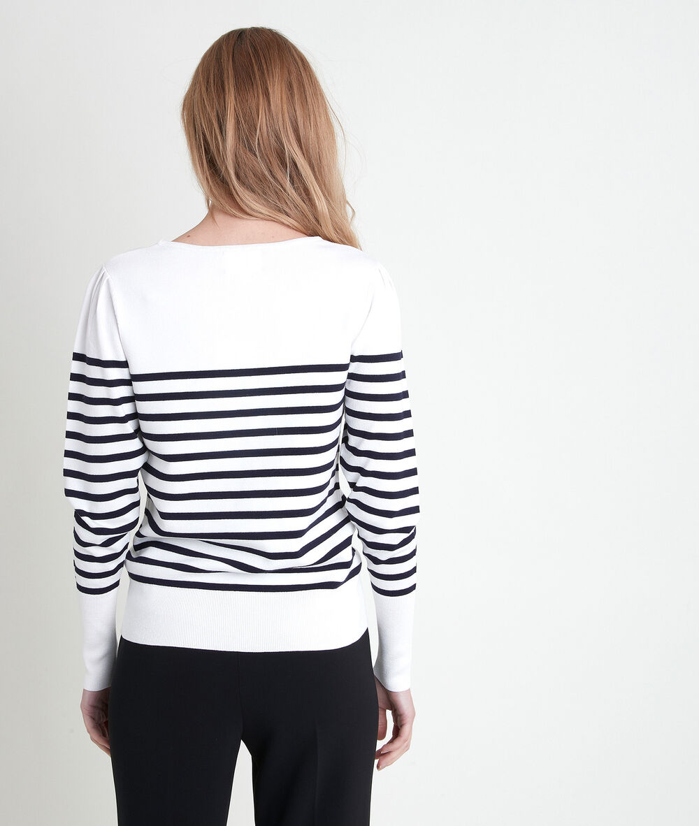Adelie sailor pullover ecru.