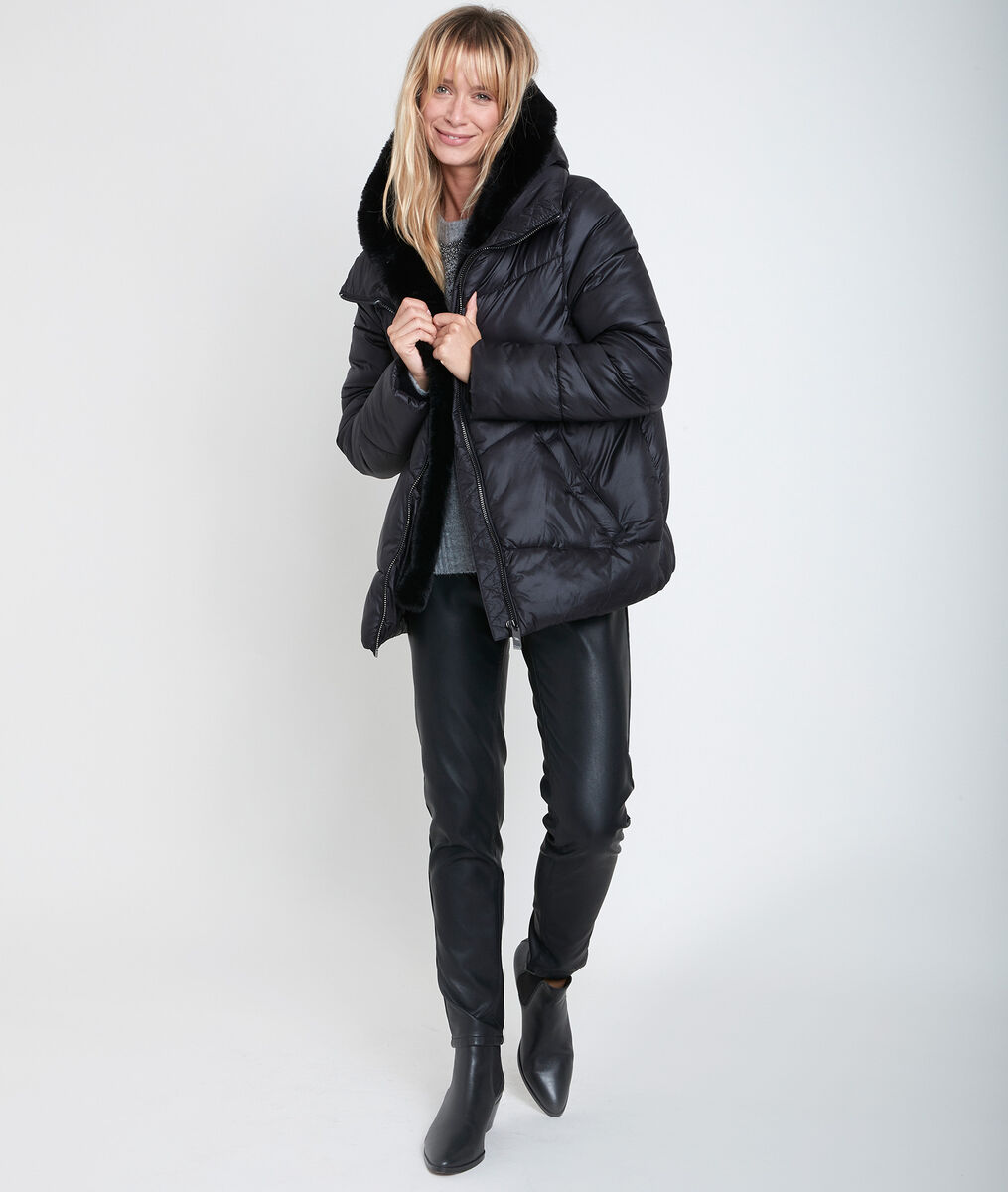 Baiko down jacket with fake fur | 1-2-3 Baiko down jacket with fake fur PhotoZ | 1-2-3